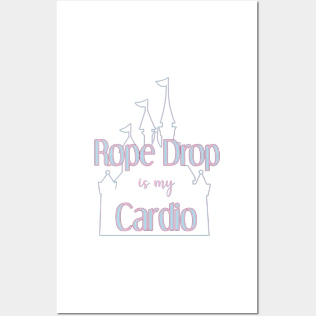 Rope Drop is my Cardio Wall Art by SCarverDoodle